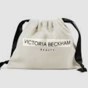 VICTORIA BECKHAM Beauty Canvas Drawstring Dustbag / Make Up Pouch